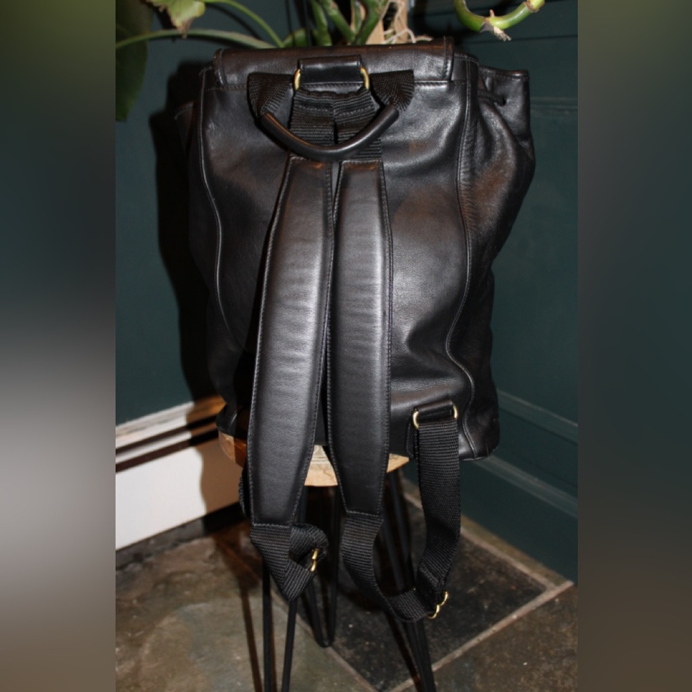 Coach Leather Backpack - Picture 3 of 13